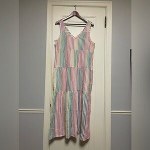 Marine Layer Seersucker Dress